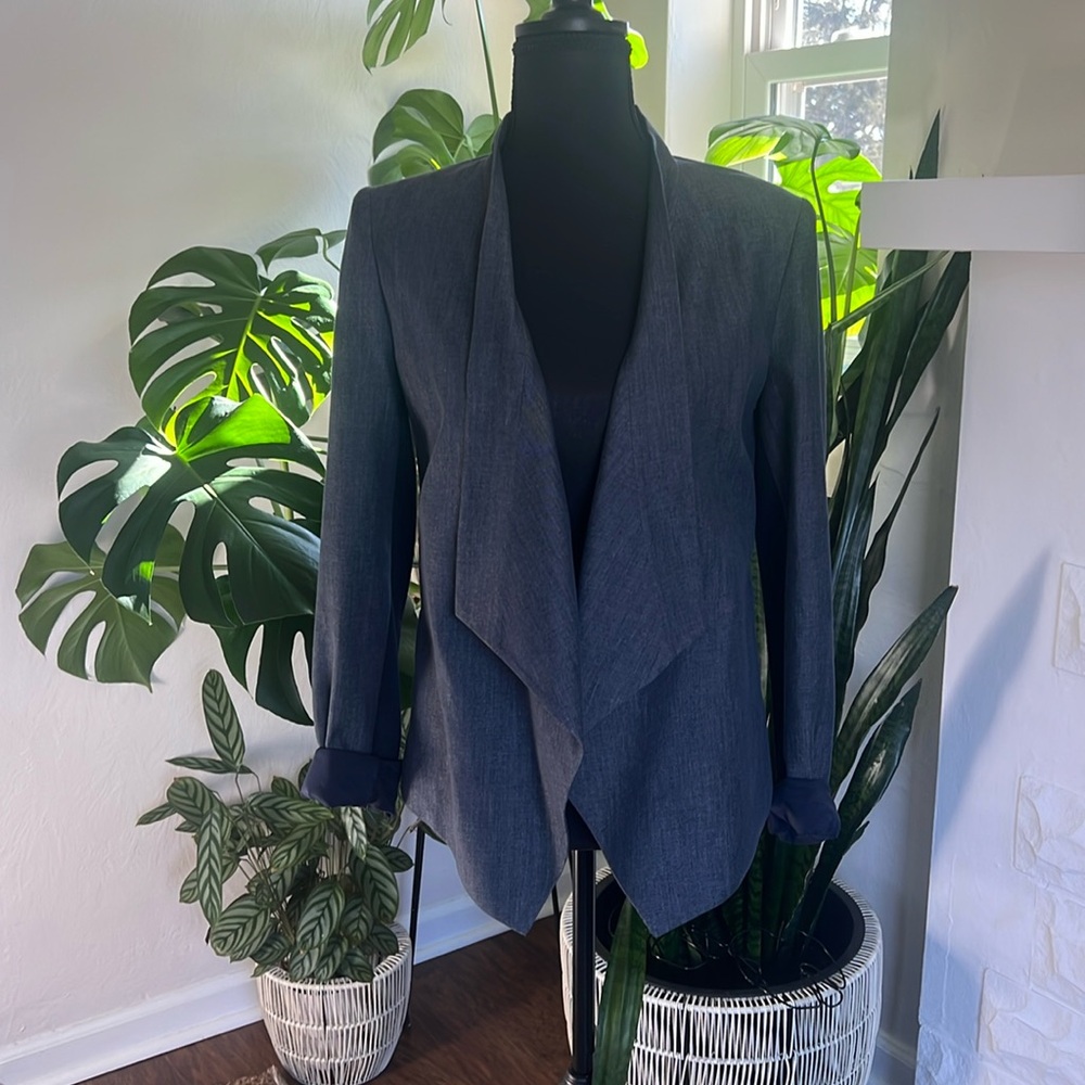 Open front suit jacket size XS